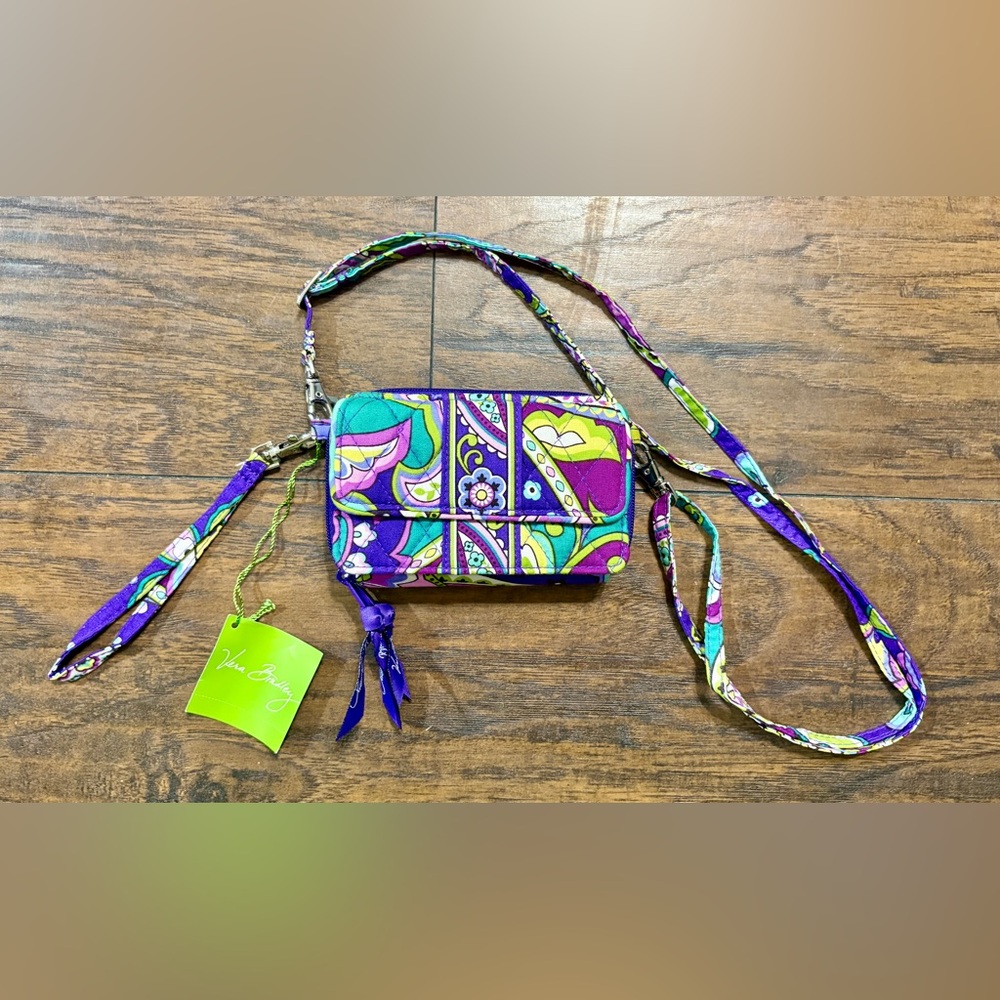 NWT Vera Bradley Heather All in One Crossbody